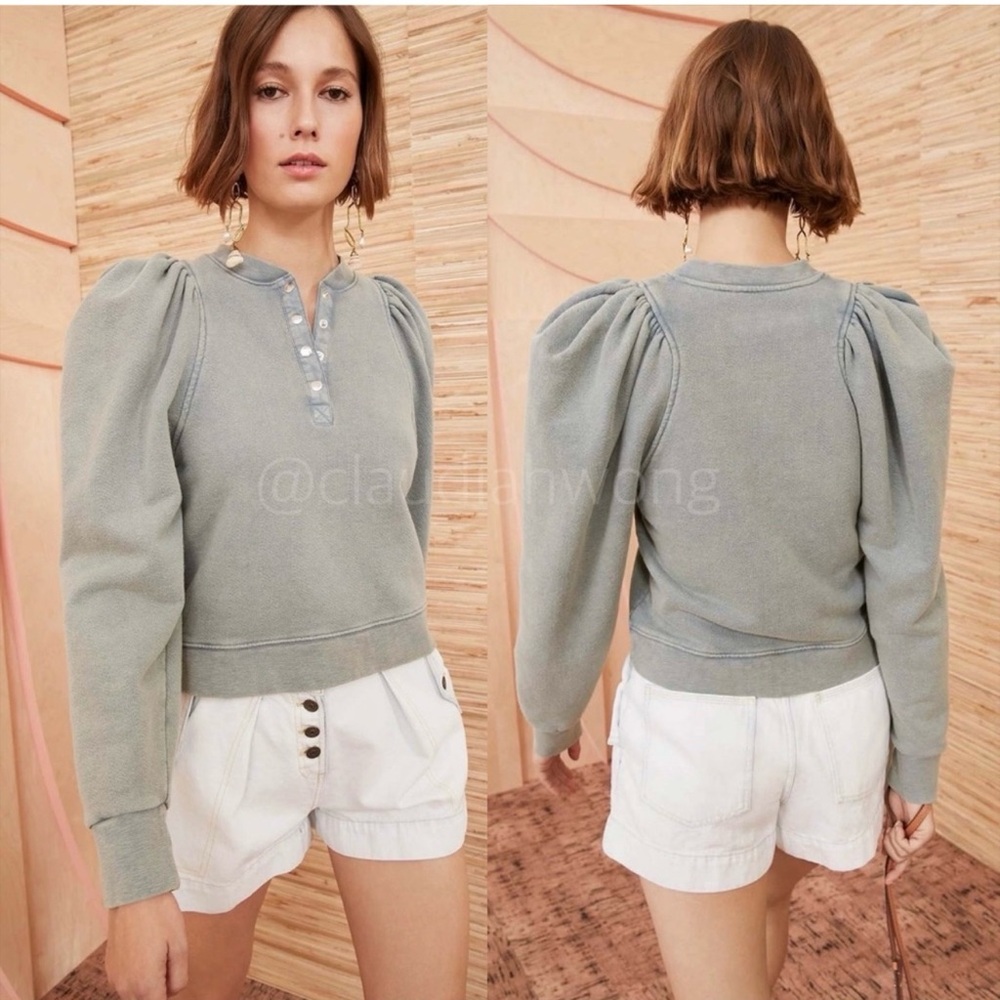 Ulla Johnson Blue Sweatshirt